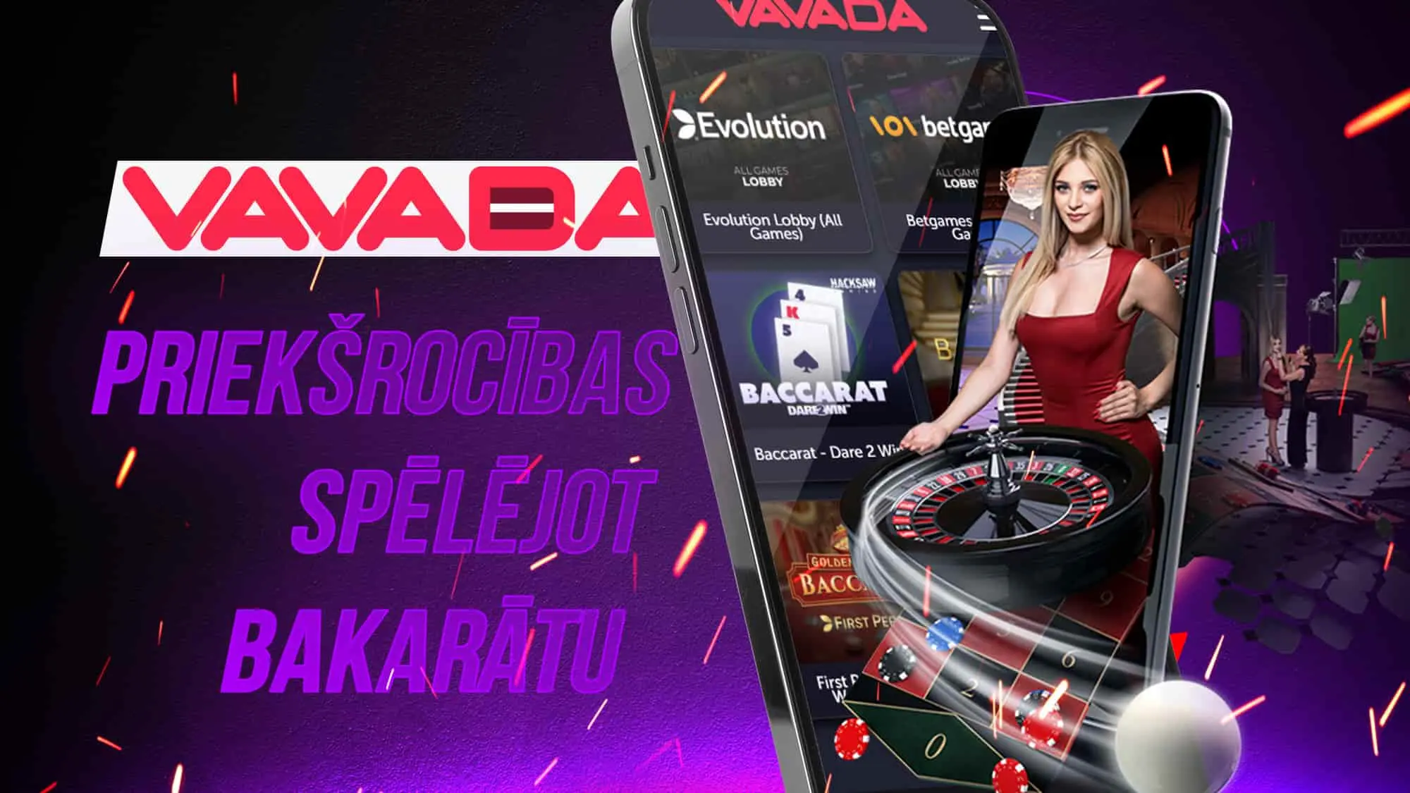 Iepazīstieties ar Baccarat spēles iespējām mūsu vietnē