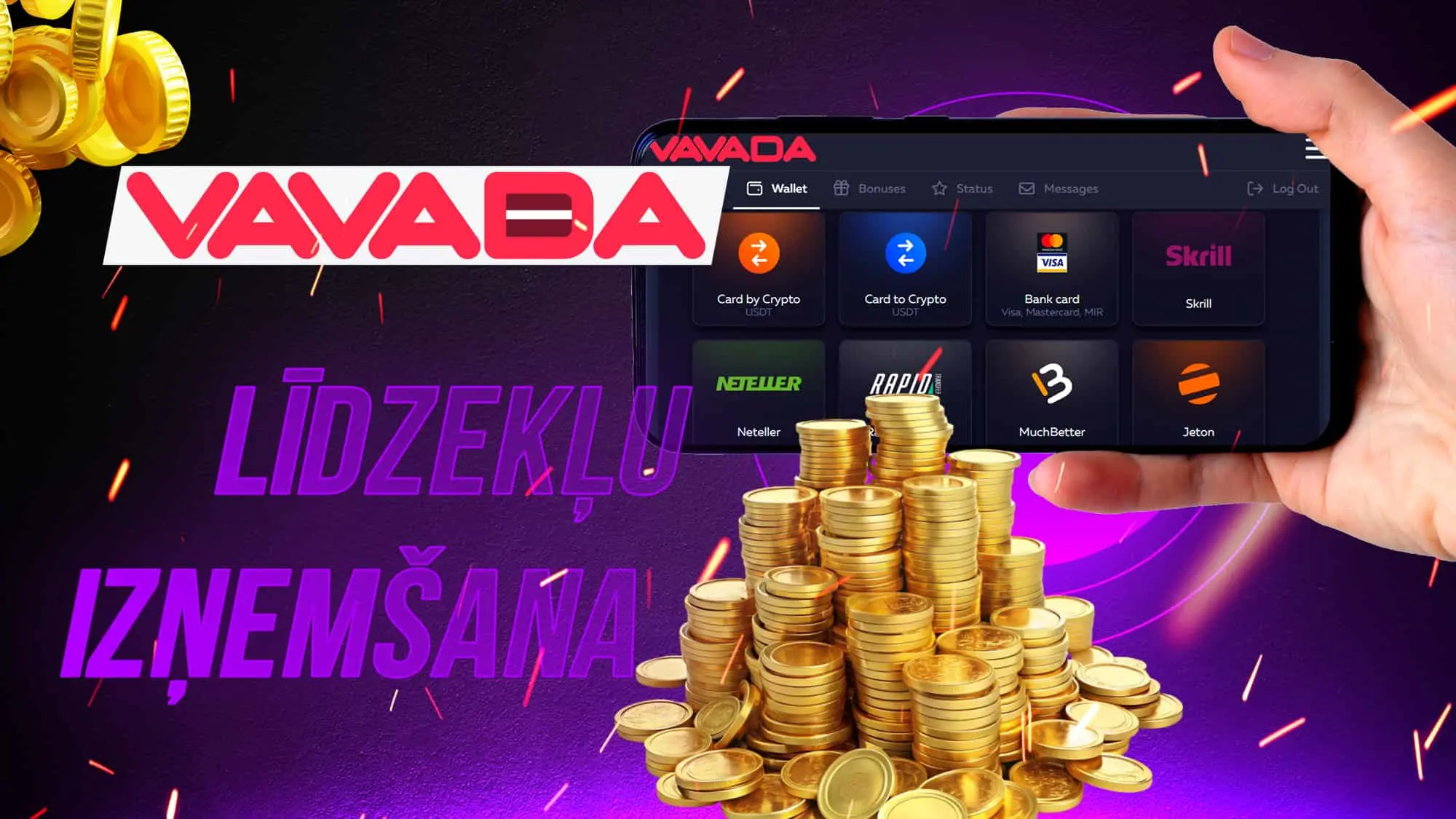 Apskatiet daudzas izņemšanas metodes